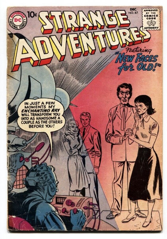 Strange Adventures #87 1958- Sci-Fi - comic book DC