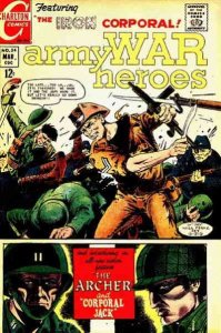 Army War Heroes #24 POOR ; Charlton | low grade comic Iron Corporal
