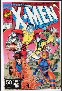 X-Men #1 Colossus and Gambit Cover (1991) X-Men [Key Issue]
