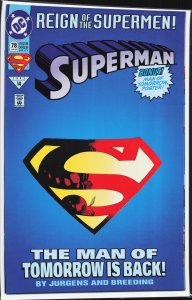 Superman #78 (1993) Superman