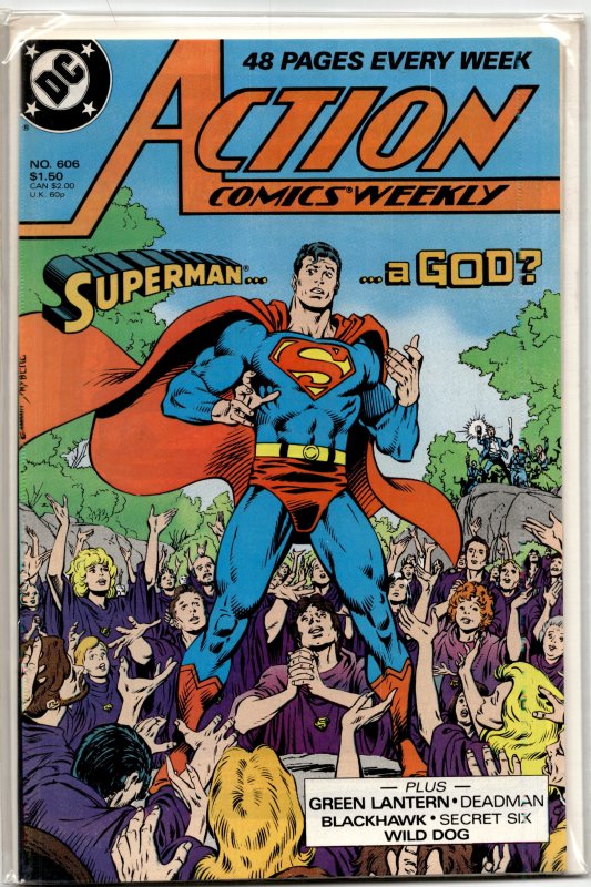 Action Comics Weekly #606 (1988) Superman