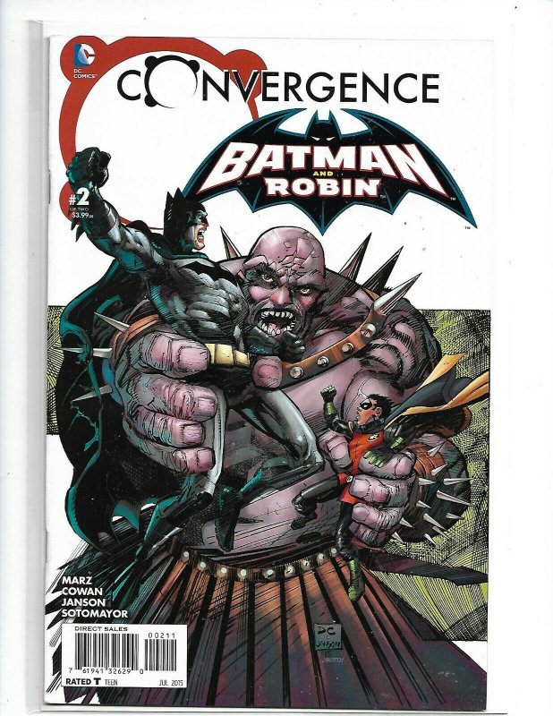 CONVERGENCE: BATMAN & ROBIN (2015 Series) #2 Near Mint   nw119