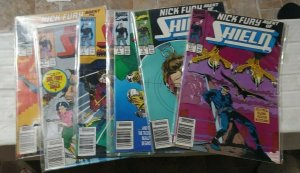 NICK FURY AGENT OF SHIELD # 3 4 7 8 9 11 1989  marvel