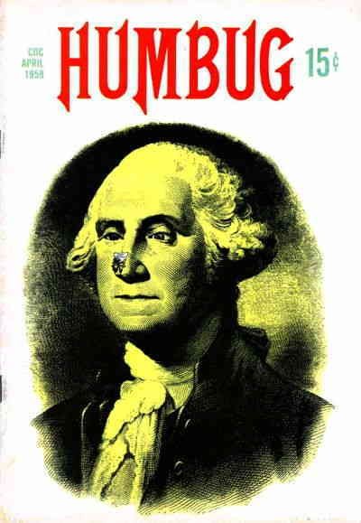 Humbug #8 FN ; Humbug | April 1958 Harvey Kurtzman Humor George Washington