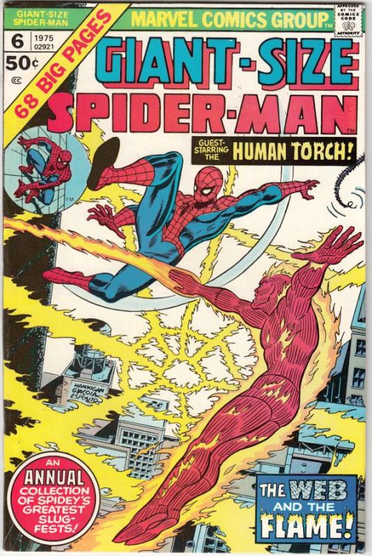 Giant-Size Spider-Man #6 (Jan-75) VF/NM High-Grade Spider-Man