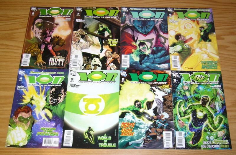 ION Guardian of the Universe #1-12 VF/NM complete series  green lantern - signed