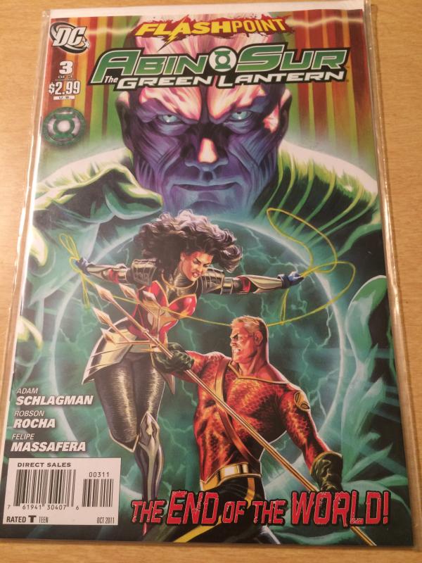 Abin Sur: Green Lantern #3 Flashpoint