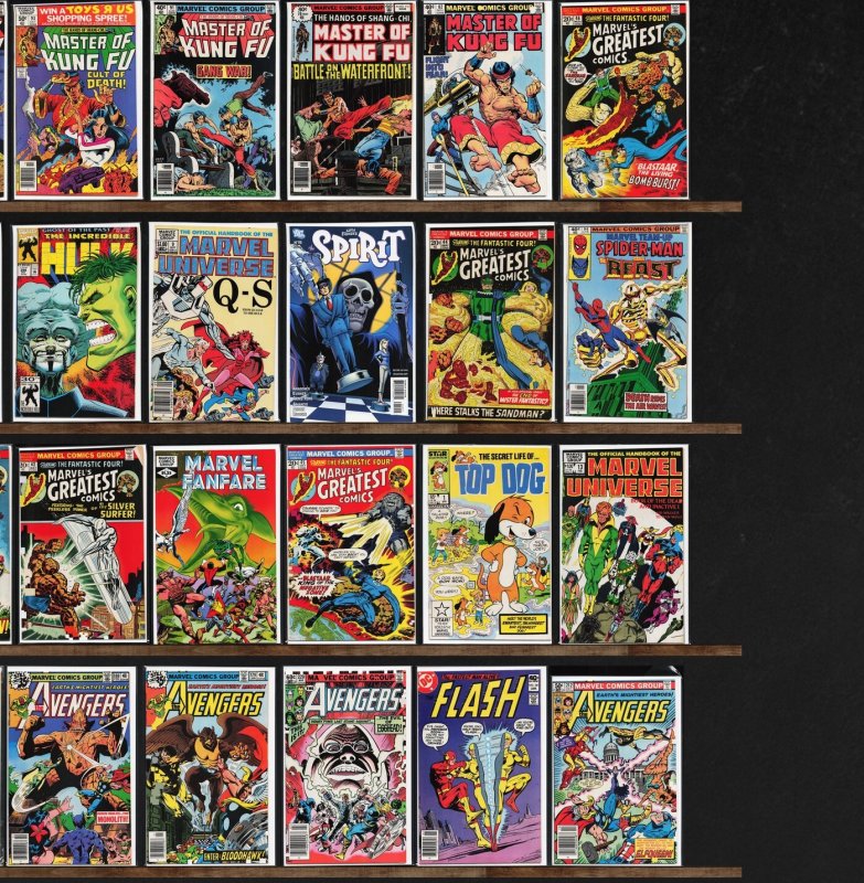 Huge Lot 130+ Comics with Marvel&, The Avengers, The Flash, X-Factor & More!