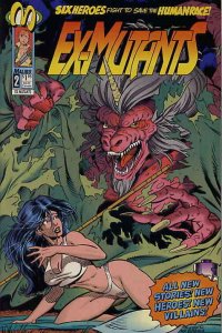 Ex-Mutants (Malibu) #2 FN ; Malibu