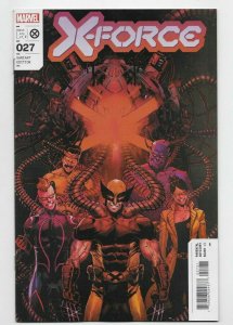 X-Force #27 Marvel Comic 2022 Robert Gill 1:25 Variant Cover Ben Percy Wolverine