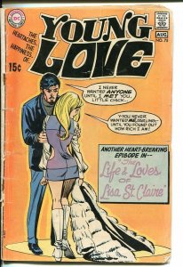 YOUNG LOVE #75-DC ROMANCE-GOOD ISSUE-DARLING G