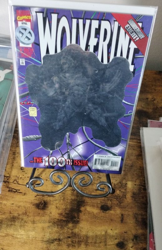 Wolverine #100 Hologram Cover (1996)