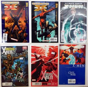 X-Men Lot 6 #4, Ultimate 31, 37, 2nd 12,Amazing 9,Uncanny 35 2003 Marvel Comics