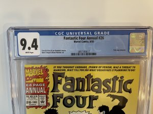 Fantastic Four Annual #26 CGC 9.4 (1993)