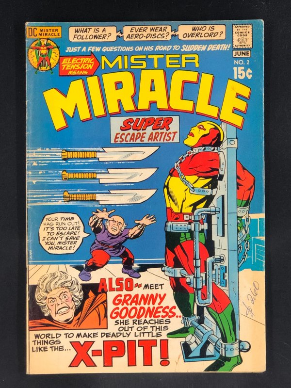 Mister Miracle #2 (1971) 1st Appearance of Granny Goodness