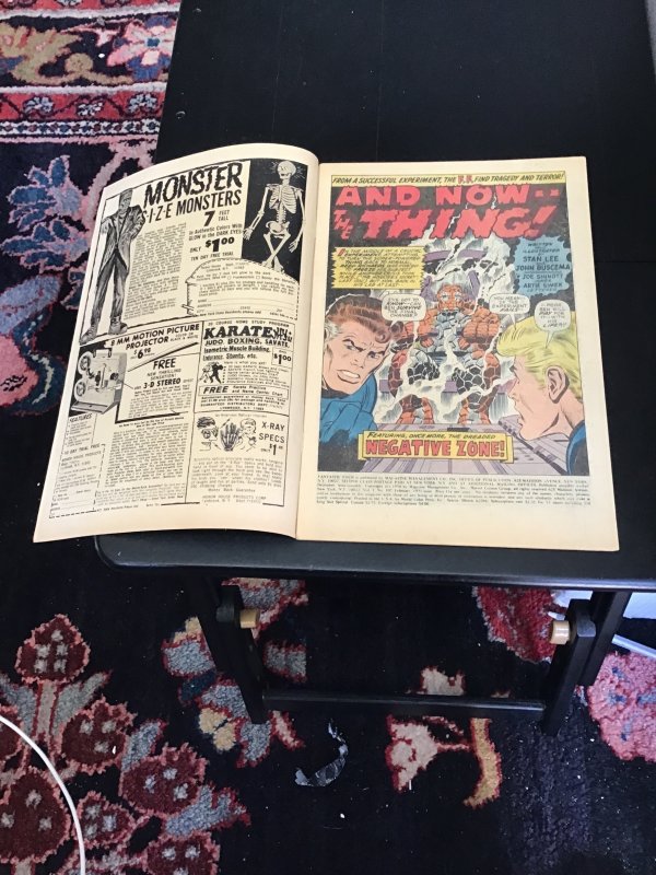 Fantastic Four #107 1971 PRICE DROP $66 Kirby Thing No More Dr. Doom VF- BOCA