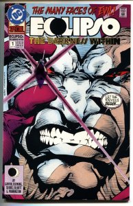 Eclipso: The Darkness Within #1 comic book - Lobo issue comic book DC 1992