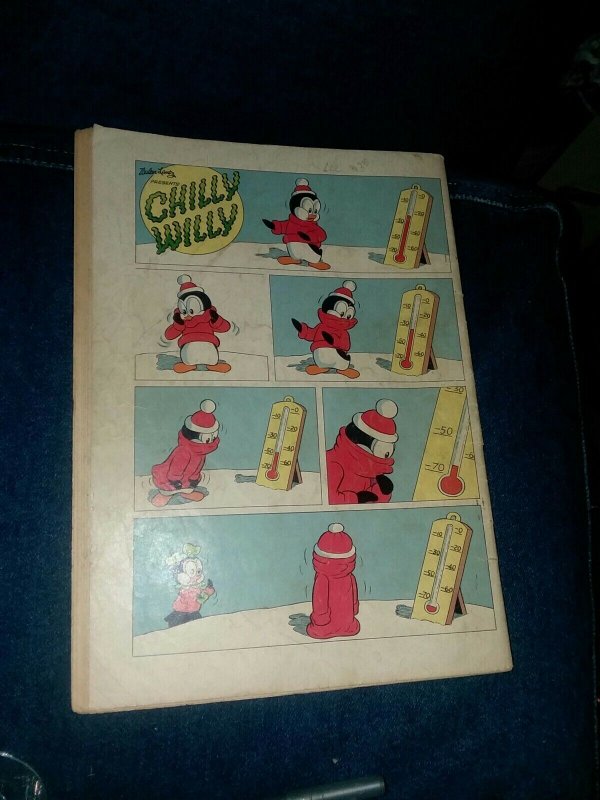 #1017 CHILLY WILLY DELL FOUR COLOR COMICS AUG-OCT 1959 WALTER LANTZ CARTOON