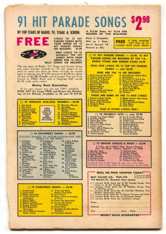 Love Confessions #49  1956 - Quality  -VG - Comic Book