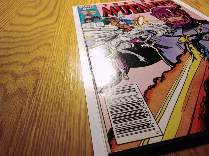 The New Mutants #48 Newsstand Edition (1987)