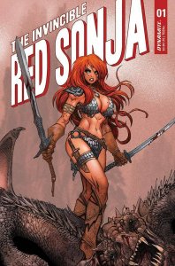 Invincible Red Sonja # 1 Moritat FOC Variant NM Dynamite Pre Sale Ships May 5th