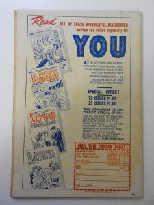 First Love Illustrated #13 (1951) VG- Condition centerfold detached top staple
