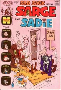 SAD SACK WITH SARGE & SADIE (1973-1976) 6 VF-NM COMICS BOOK