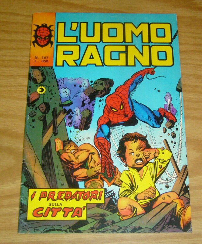 L'uomo Ragno #167 FN; Editoriale Corno | save on shipping - details inside 