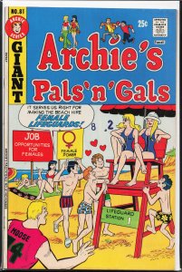 Archie's Pals 'N' Gals #81 (1973) Archie