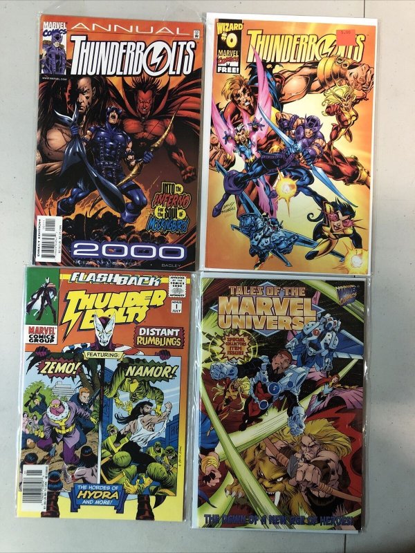 Thunderbolts (1997) #0,2-33 + Special + OS + Annual (VF/NM) Set Marvel Comics