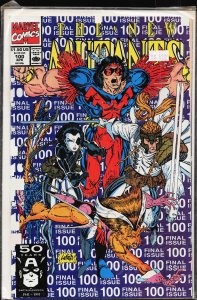 The New Mutants #100 (1991) New Mutants [Key Issue]