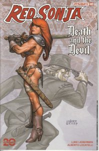 Red Sonja Death and the Devil #2 Cover A Dynamite Comic NM Lisner