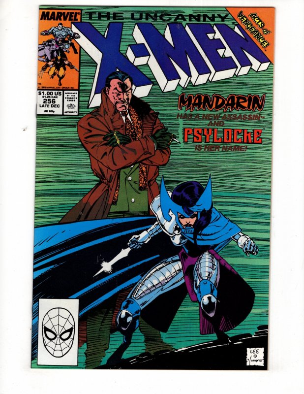 The Uncanny X-Men #256 (1989)  SIGNED BY JIM LEE   / ID#728