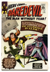 Daredevil #6 1965-Marvel-Wally Wood-Yellow costume-FN/VF