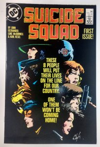 Suicide Squad #1 (9.0, 1987) 1st app of Warden John Economos