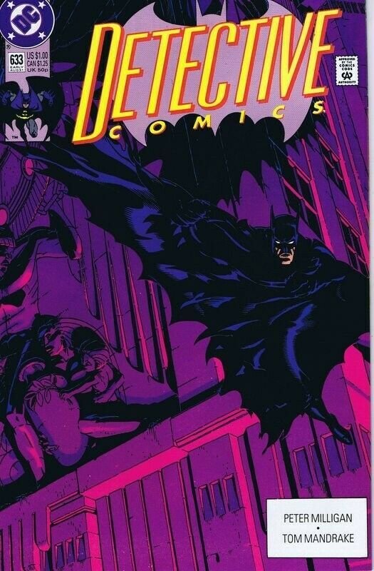 Detective Comics #633 ORIGINAL Vintage 1991 DC Comics Batman