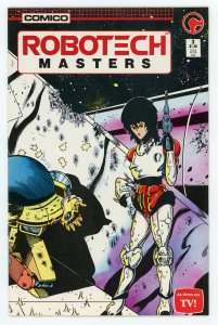 Robotech Masters #3 Mike Baron Comico NM