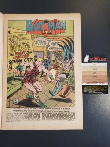 Batman #168 (1965) DC Comics VG+ 4.5 Infantino Sheldon Moldoff|
