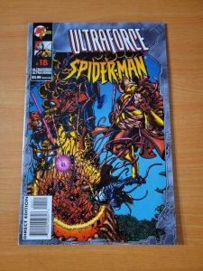 Ultraforce / Spider-Man #1 Cover B ~ NEAR MINT NM ~ 1996 Malibu Comics