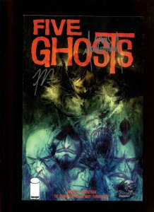 FIVE GHOST PHANTOM#1-5 (9.2) VARIANTS, #1 SIGNED BY BARBARRET+MONEYHAM!! 2013