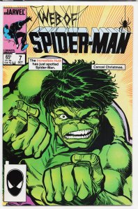 Web of Spider-Man #7 (1985) Spider-Man