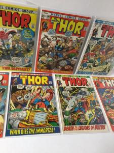 The Mighty Thor 194 105 196 197 198 199 200  8.0 Vf Average A22