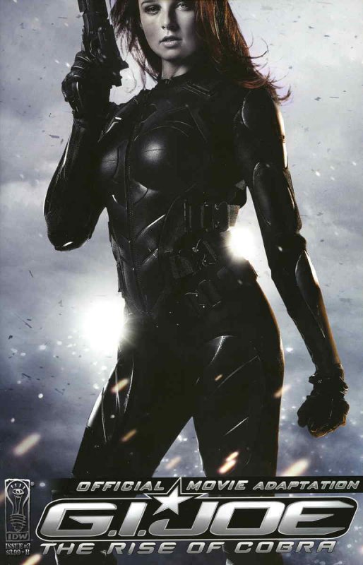 Joe: Rise of Cobra Movie Adaptation #3B VF; IDW we combine