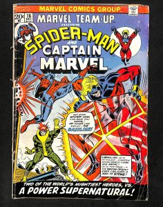 Marvel Team-up #16 Spider-Man Captain Marvel