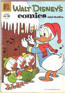 Comics and Stories, Walt Disney's #232 (Jan-60) VG Affordable-Grade Donald Du...