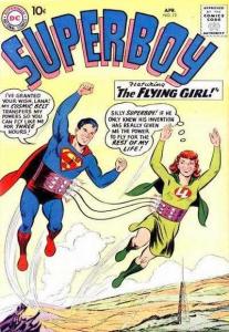 Rebello, the Human Robot! / The Day Superboy Was a Coward / The Flying Girl of Smallville!