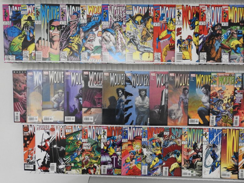 Huge Lot of 220+ Comics W/ All Wolverine!! Average VF- Condition!