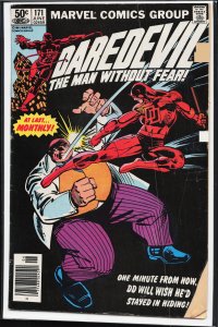 Daredevil #171 (1981) Daredevil
