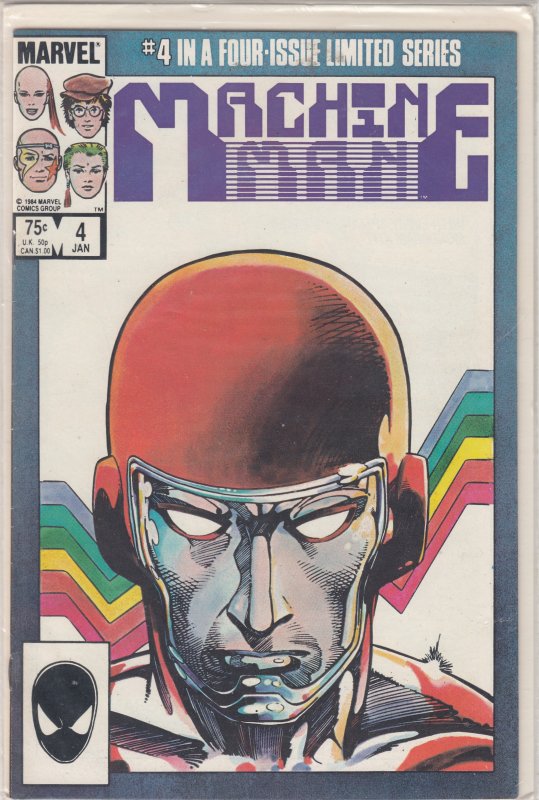 Machine Man #4 (1985)