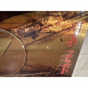 Wolverine 11x17 GOLD METAL Signed by Eddie Nunez (LTD 10)